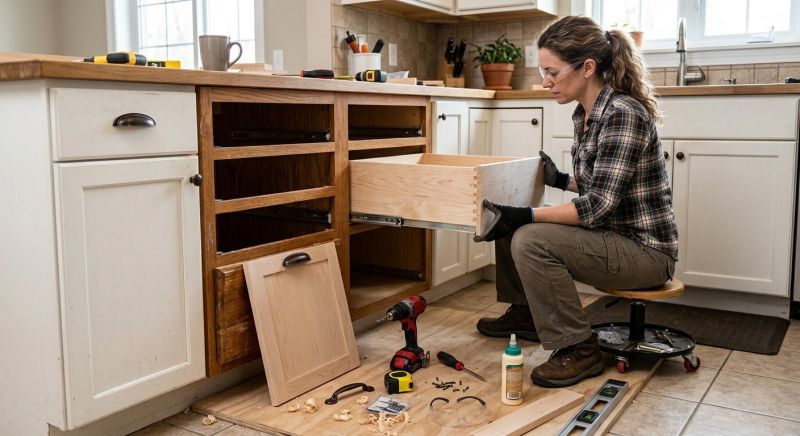 Cabinet Drawer Remodeling in Austin, TX