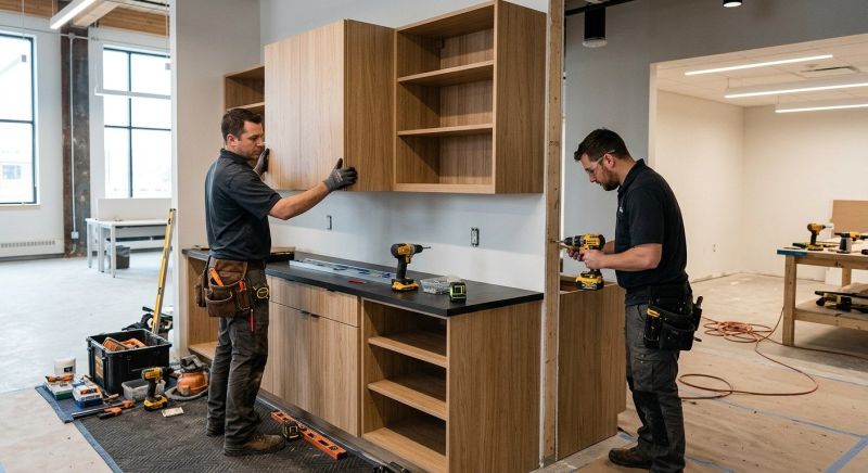 Glass Cabinets Installation in Dayton, OH