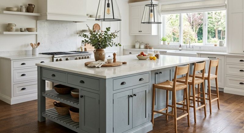 Kitchen Island Installation in Muncie, IN