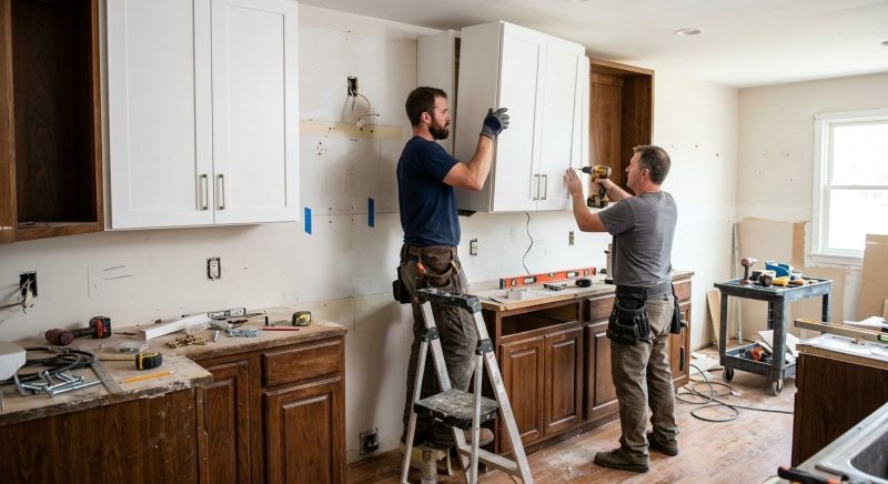Wall Cabinets Installation in Muncie, IN