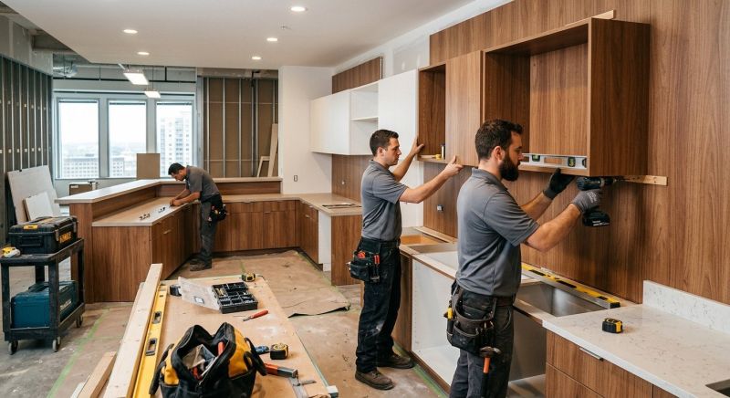Wall Cabinets Installation in Carmel, IN